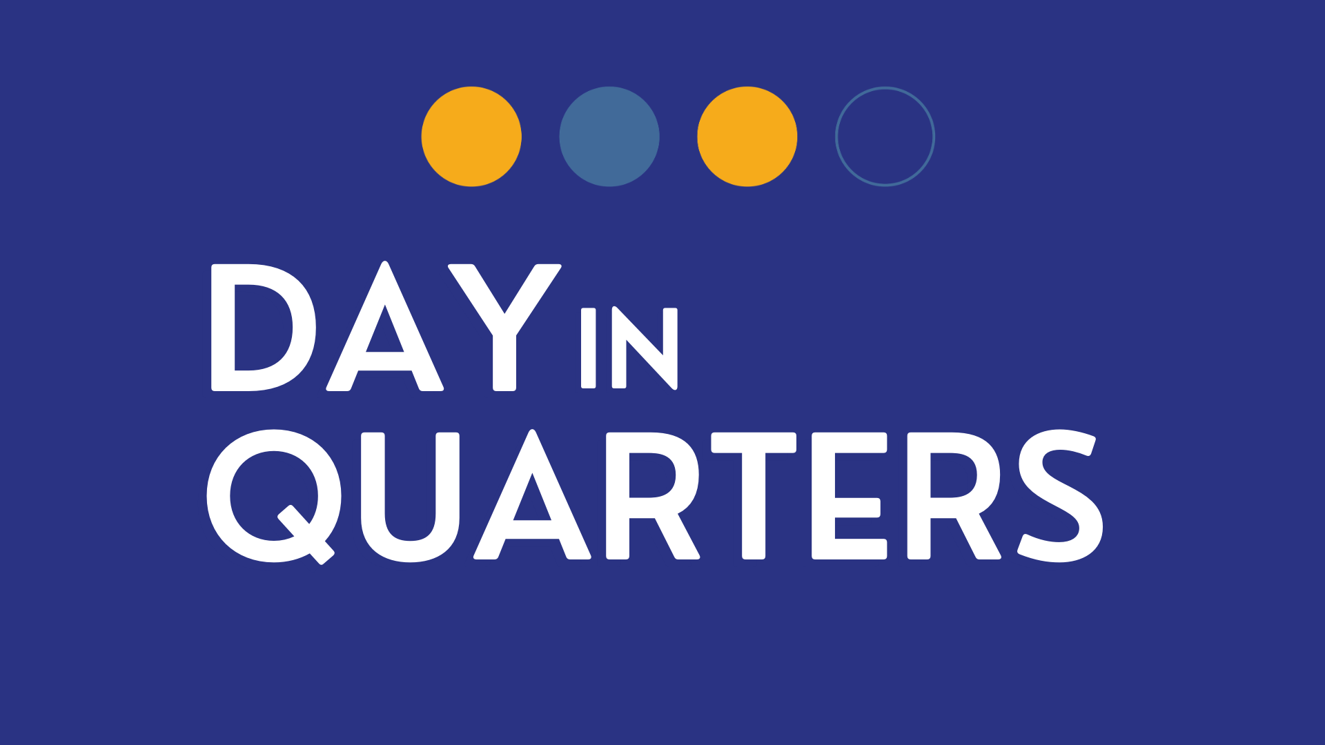 Day in Quarters Workshop by Dr. Robyne Hanley-Dafoe