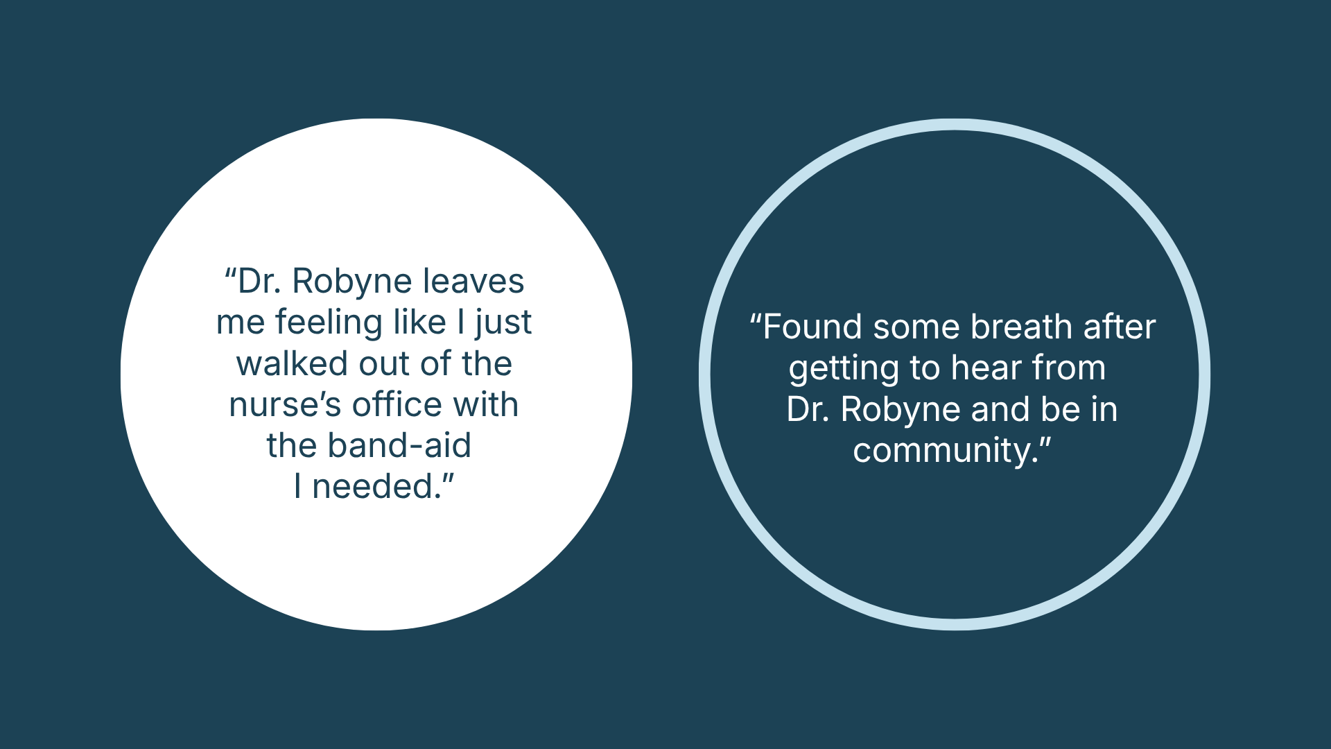 Community by Dr. Robyne